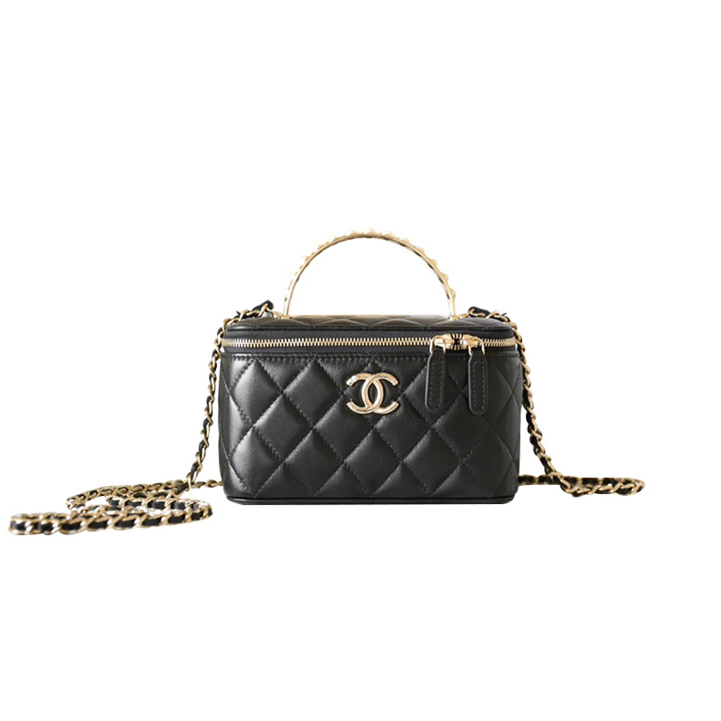 CHANEL MASTER CHAIN 24S BLACK CLUTCH  AP3956 (17*9.5*7.8cm)